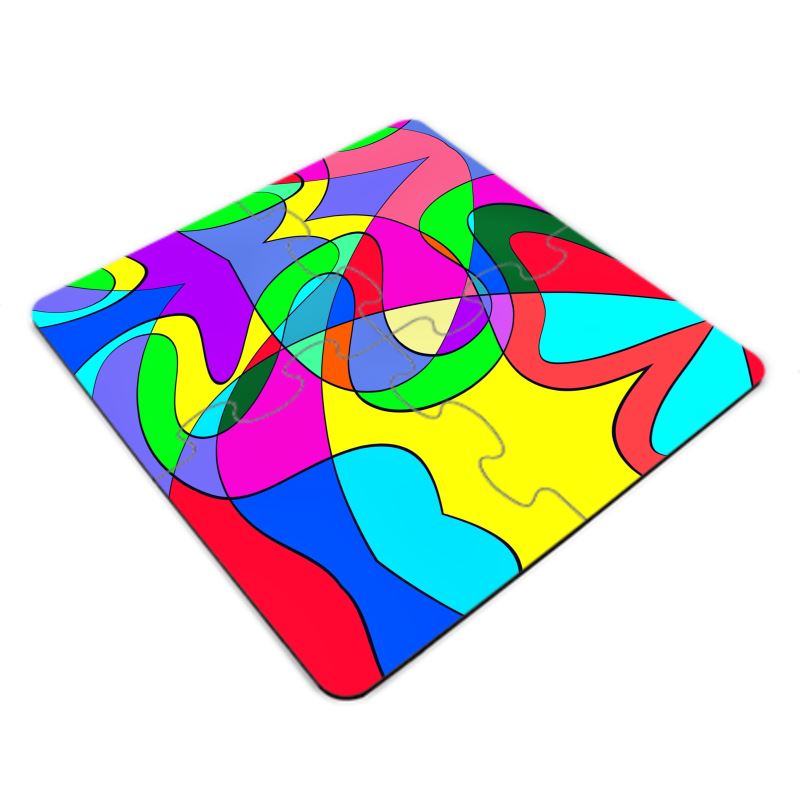 Museum Colour Art Jigsaw Puzzle Coasters by The Photo Access