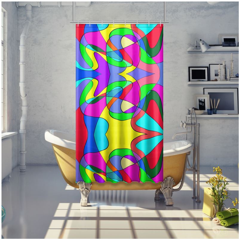 Museum Colour Art Shower Curtain by The Photo Access