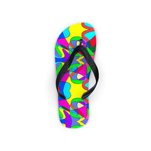 Load image into Gallery viewer, Museum Colour Art Flip Flops by The Photo Access
