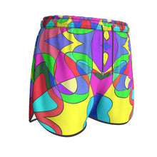 Load image into Gallery viewer, Museum Colour Art Womens Running Shorts by The Photo Access
