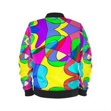 गैलरी व्यूवर में इमेज लोड करें, Museum Colour Art Ladies Bomber Jacket by The Photo Access
