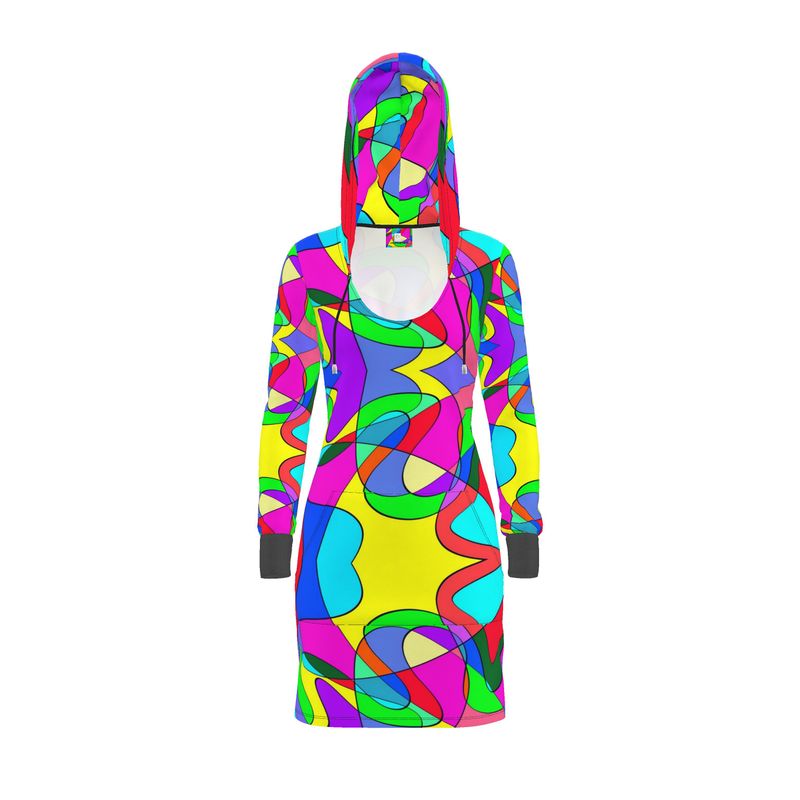 Museum Colour Art Hoody Dress by The Photo Access