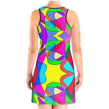 Load image into Gallery viewer, Museum Colour Art Halter Dress by The Photo Access
