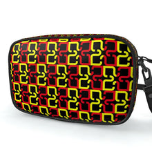 Lade das Bild in den Galerie-Viewer, Abstract Red &amp; Yellow Geometric Camera Bag by The Photo Access
