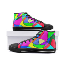 Load image into Gallery viewer, Museum Colour Art Unisex High Top Canvas Shoes by The Photo Access
