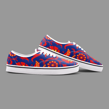 Load image into Gallery viewer, Wallpaper Damask Floral Unisex Canvas Shoes Fashion Low Cut Loafer Sneakers by The Photo Access
