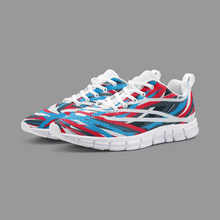 Load image into Gallery viewer, Colorful Thin Lines Art Unisex Lightweight Sneaker Athletic Sneakers by The Photo Access
