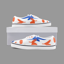 गैलरी व्यूवर में इमेज लोड करें, Abstract Leaf &amp; Plant Unisex Canvas Shoes Fashion Low Cut Loafer Sneakers by The Photo Access
