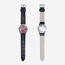 Load image into Gallery viewer, Pink Camouflage Classic Fashion Unisex Print Silver Quartz Watch Dial by The Photo Access
