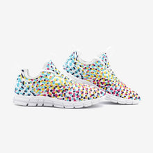Load image into Gallery viewer, Colorful Neo Memphis Geometric Pattern Unisex Lightweight Sneaker City Runner by The Photo Access
