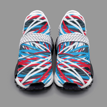 Load image into Gallery viewer, Colorful Thin Lines Art Unisex Lightweight Sneaker S-1 by The Photo Access
