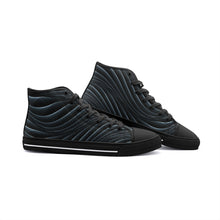 Load image into Gallery viewer, Dark Scales Unisex High Top Canvas Shoes by The Photo Access
