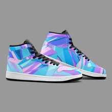 Lade das Bild in den Galerie-Viewer, Blue Pink Abstract Eighties Unisex Sneaker TR by The Photo Access
