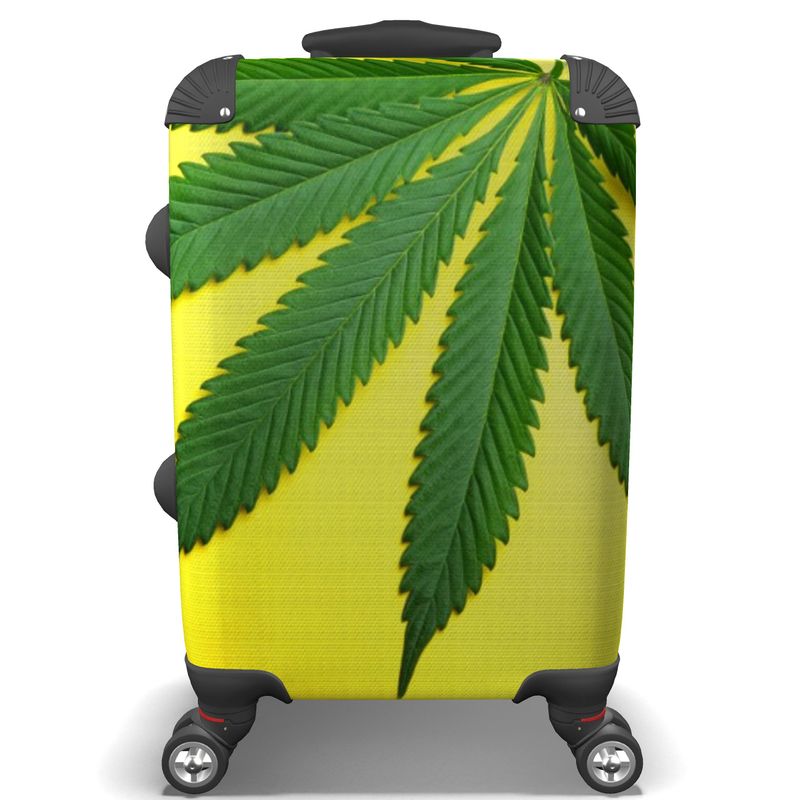 Marijuana Leaf Luggage by The Photo Access