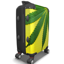 Lade das Bild in den Galerie-Viewer, Marijuana Leaf Luggage by The Photo Access
