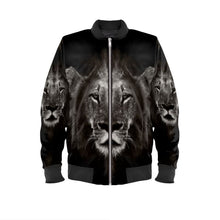 Load image into Gallery viewer, Lion Portrait Mens Bomber Jacket by The Photo Access
