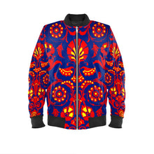 Load image into Gallery viewer, Wallpaper Damask Floral Mens Bomber Jacket by The Photo Access
