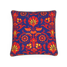 Load image into Gallery viewer, Wallpaper Damask Floral Cushion by The Photo Access
