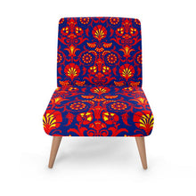 Load image into Gallery viewer, Wallpaper Damask Floral Occasional Chair by The Photo Access

