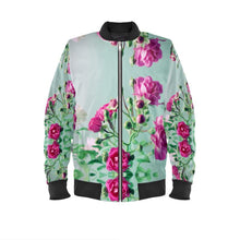 Lade das Bild in den Galerie-Viewer, Bush Roses Mens Bomber Jacket by The Photo Access
