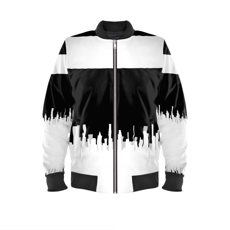 Cityscape Mens Bomber Jacket by The Photo Access