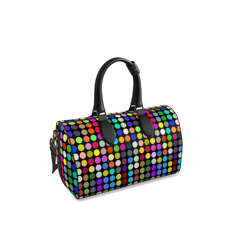 Colorful Dots Duffle Bag by The Photo Access