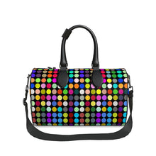 Cargar imagen en el visor de la galería, Colorful Dots Duffle Bag by The Photo Access
