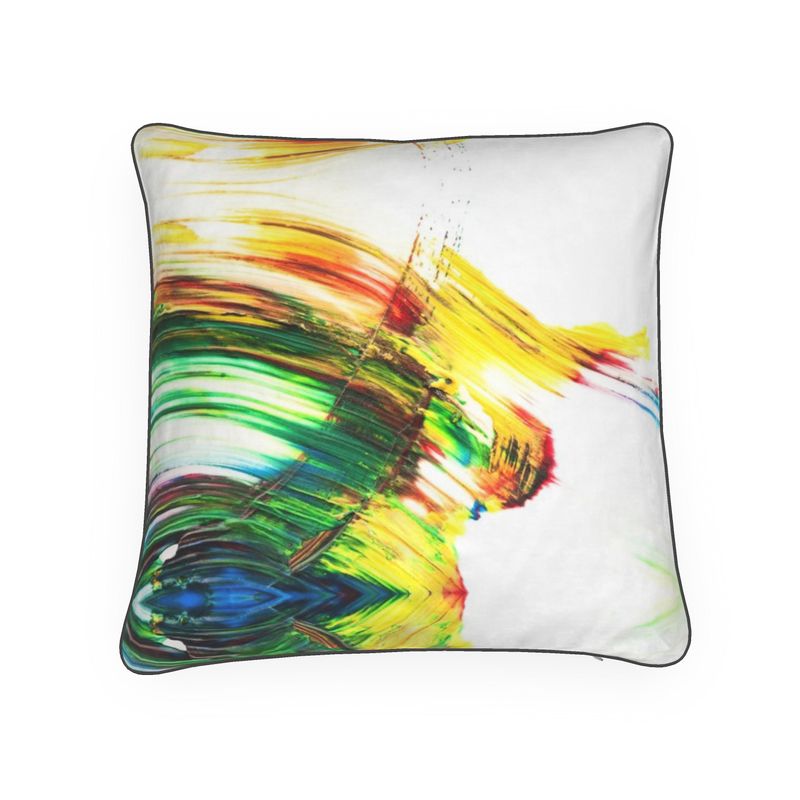 Paints on White Pillow by The Photo Access
