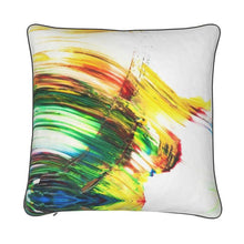 Load image into Gallery viewer, Paints on White Pillow by The Photo Access
