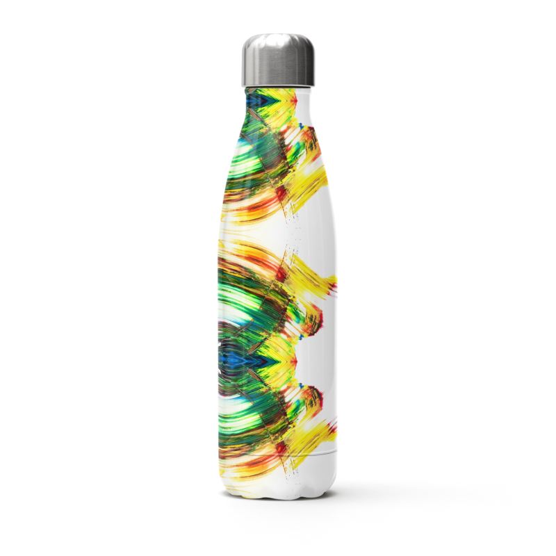 Paints on White Stainless Steel Thermal Bottle by The Photo Access