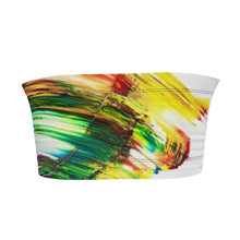 Load image into Gallery viewer, Paints on White Bandeau Tops by The Photo Access
