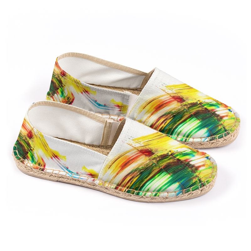 Paints on White Espadrilles by The Photo Access
