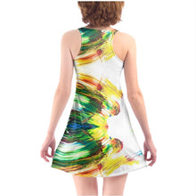 Load image into Gallery viewer, Paints on White Beach Dress by The Photo Access
