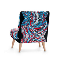 Load image into Gallery viewer, Colorful Thin Lines Art Occasional Chair by The Photo Access
