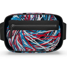 Cargar imagen en el visor de la galería, Colorful Thin Lines Art Belt Bag by The Photo Access
