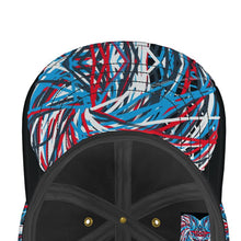 Load image into Gallery viewer, Colorful Thin Lines Art Baseball Cap by The Photo Access
