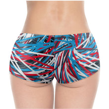 Lade das Bild in den Galerie-Viewer, Colorful Thin Lines Art Hot Pants by The Photo Access
