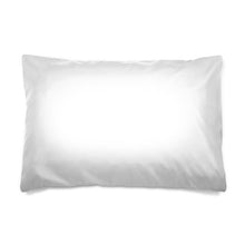 Load image into Gallery viewer, Abstract White Polygon with Gold Line Silk Pillow Case by The Photo Access
