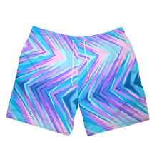 Lade das Bild in den Galerie-Viewer, Blue Pink Abstract Eighties Board Shorts by The Photo Access

