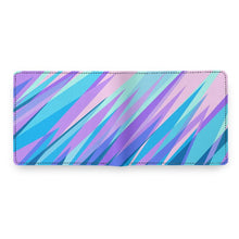 Lade das Bild in den Galerie-Viewer, Blue Pink Abstract Eighties Mens Wallet by The Photo Access

