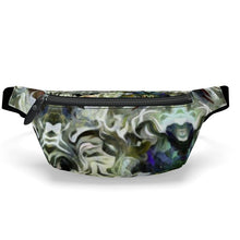 गैलरी व्यूवर में इमेज लोड करें, Abstract Fluid Lines of Movement Muted Tones High Fashion Fanny Pack by The Photo Access
