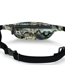 Load image into Gallery viewer, Abstract Fluid Lines of Movement Muted Tones High Fashion Fanny Pack by The Photo Access
