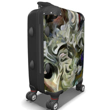 将图片加载到图库查看器，Abstract Fluid Lines of Movement Muted Tones High Fashion Luggage by The Photo Access
