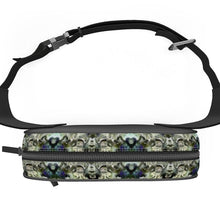 Load image into Gallery viewer, Abstract Fluid Lines of Movement Muted Tones High Fashion Belt Bag by The Photo Access
