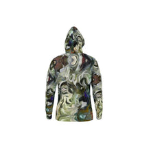 Load image into Gallery viewer, Abstract Fluid Lines of Movement Muted Tones High Fashion Hoodie by The Photo Access
