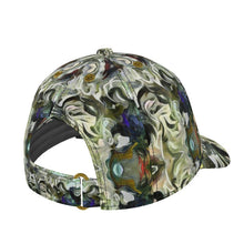 Load image into Gallery viewer, Abstract Fluid Lines of Movement Muted Tones High Fashion Baseball Cap by The Photo Access
