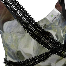 Load image into Gallery viewer, Abstract Fluid Lines of Movement Muted Tones High Fashion Custom Cami by The Photo Access
