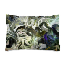 Load image into Gallery viewer, Abstract Fluid Lines of Movement Muted Tones High Fashion Custom Pillow Cases by The Photo Access
