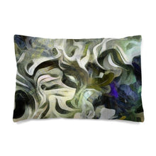 Load image into Gallery viewer, Abstract Fluid Lines of Movement Muted Tones High Fashion Custom Bed Sheets by The Photo Access
