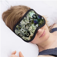 Load image into Gallery viewer, Abstract Fluid Lines of Movement Muted Tones High Fashion Eye Mask by The Photo Access
